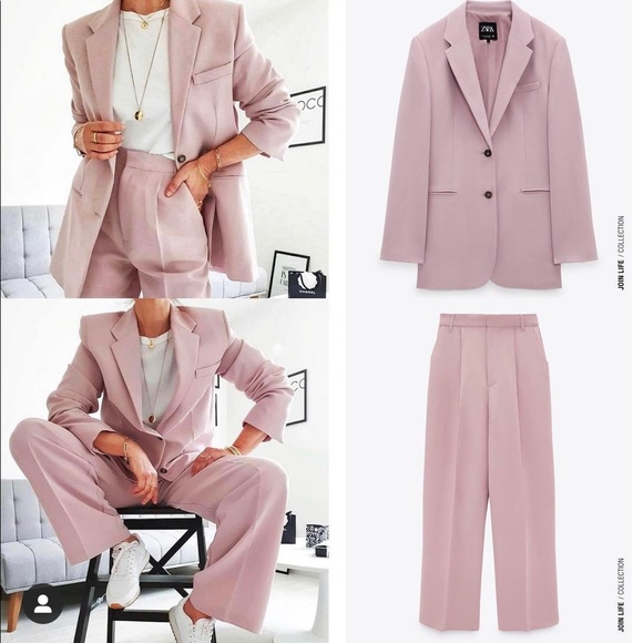 Zara blazer and pants set bloggers fav - Picture 10 of 16